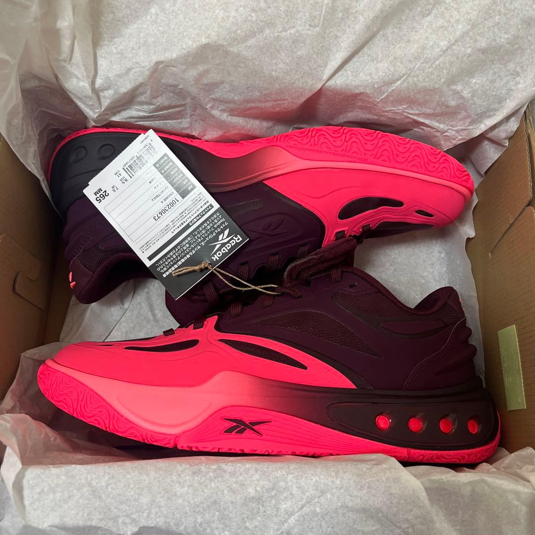 Reebok バッシュ エンジン A / ENGINE A （ブラックチェリー）