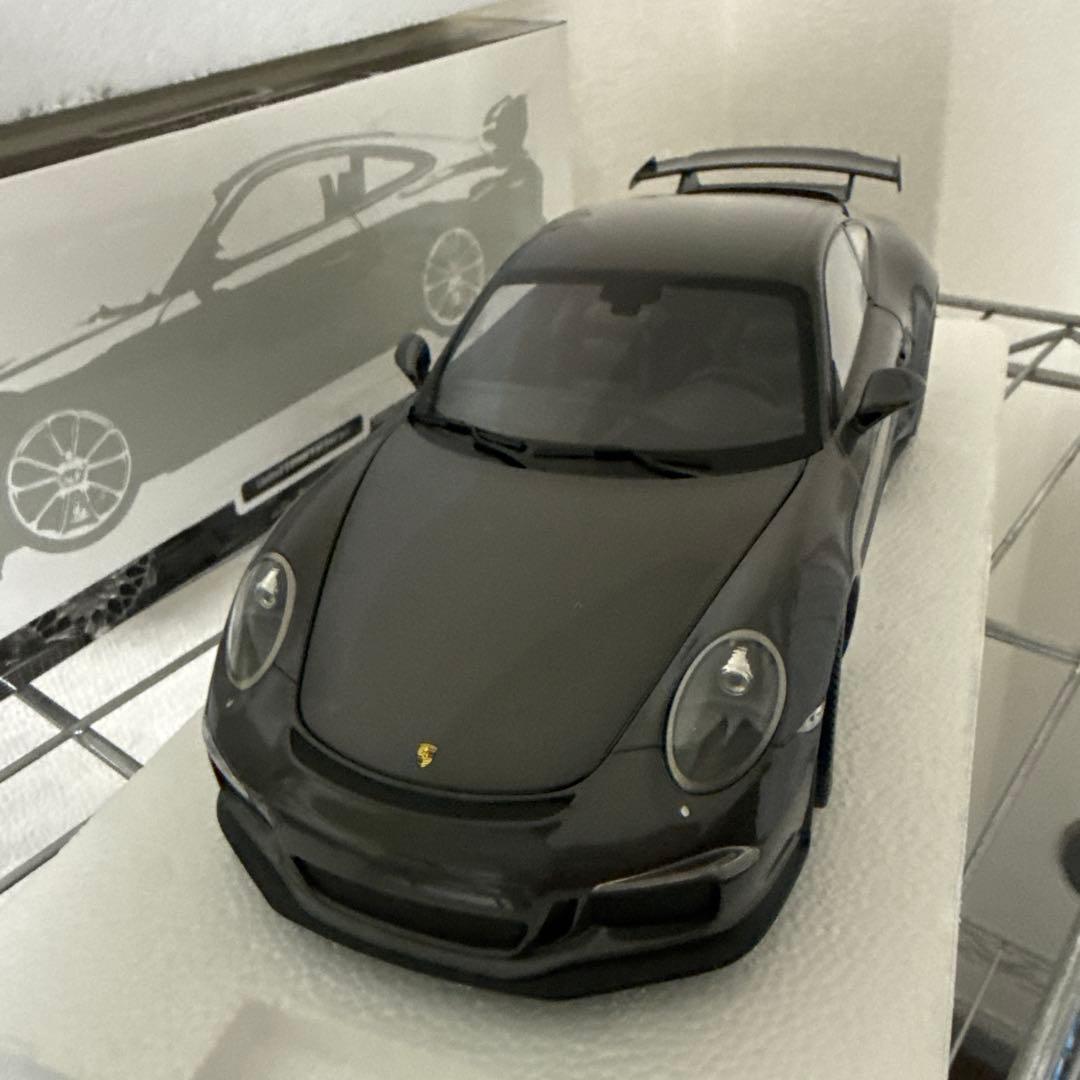 絶版　希少　1/18 ミニチャンプス　ポルシェ 911 GT3 グレー