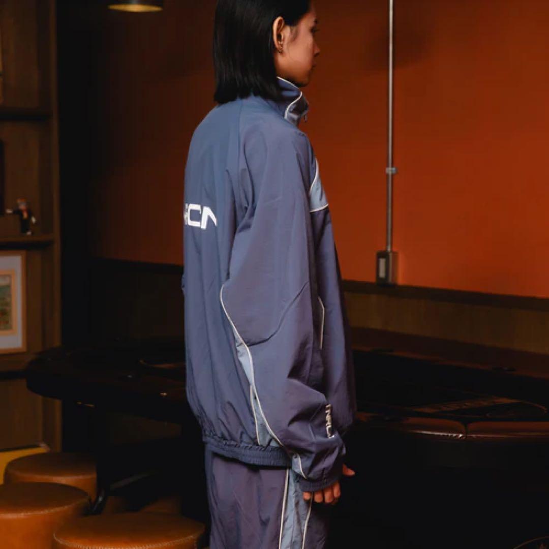 TNRCN NYLON JACKET GRAY RUFFLOG サイズXL