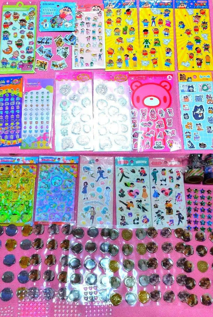 【300枚以上セット】ウォーターシール ボンボンドロップシールスヌーピーサンリオ