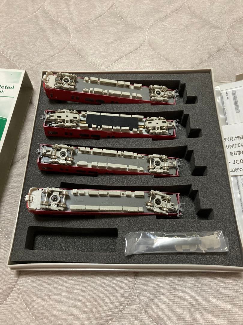 名鉄 1380系 4両編成セット 動力付き 4167 鉄道模型 Nゲージ