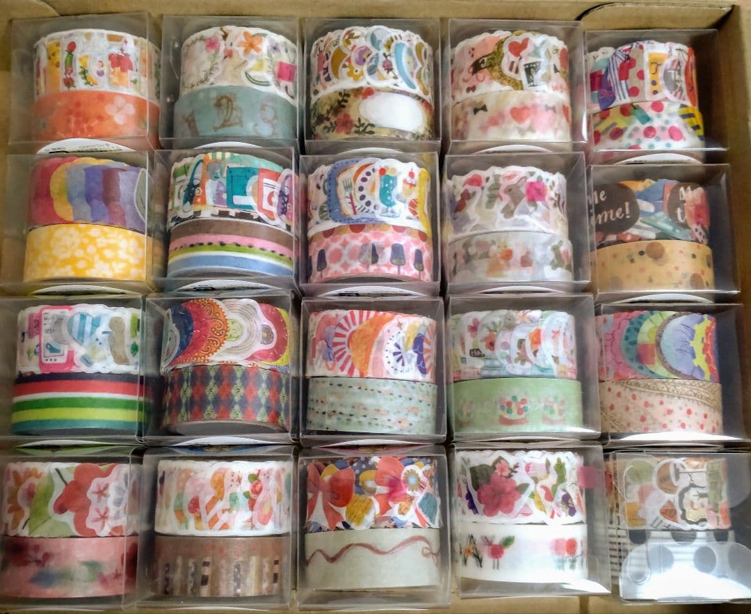 792.新品＆中古　フェリシモ　マスキングテープ　20セット40個③