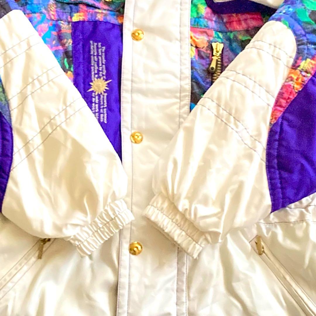 【美品 お値下げ】デサント スキーウェア 上下 M 手袋付 DESCENTE