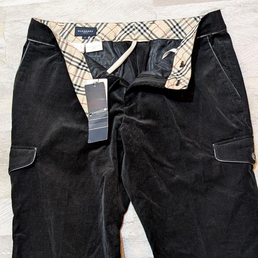 ★立春セール★新品★BURBERRY GOLF コーデュロイ パンツ 13号