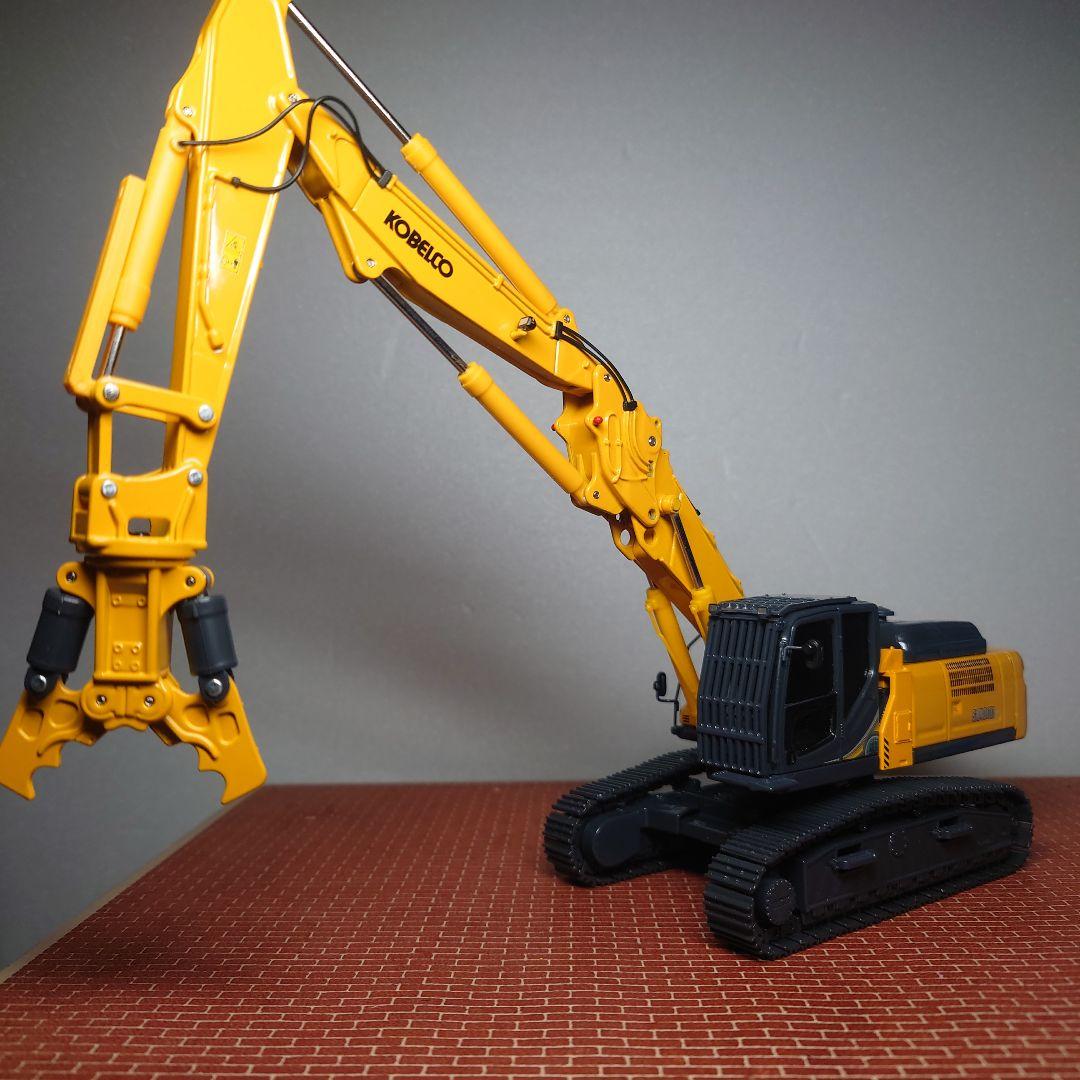 コベルコ SK400DLC NEXT兼用機(1/50) KOBELCO イエロー