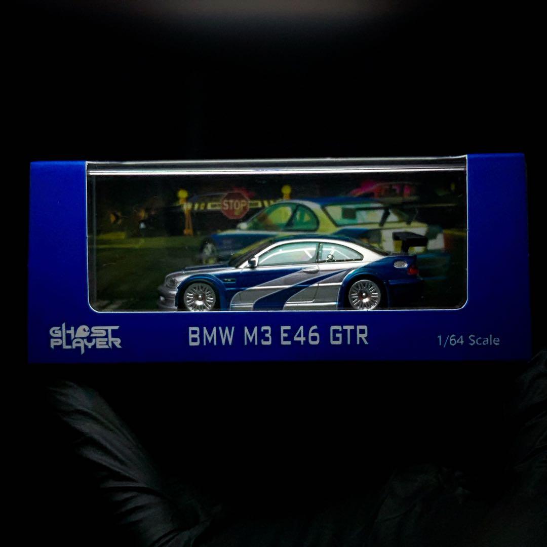 ミニカー 1/64 Ghost Player  M3 E46 GTR