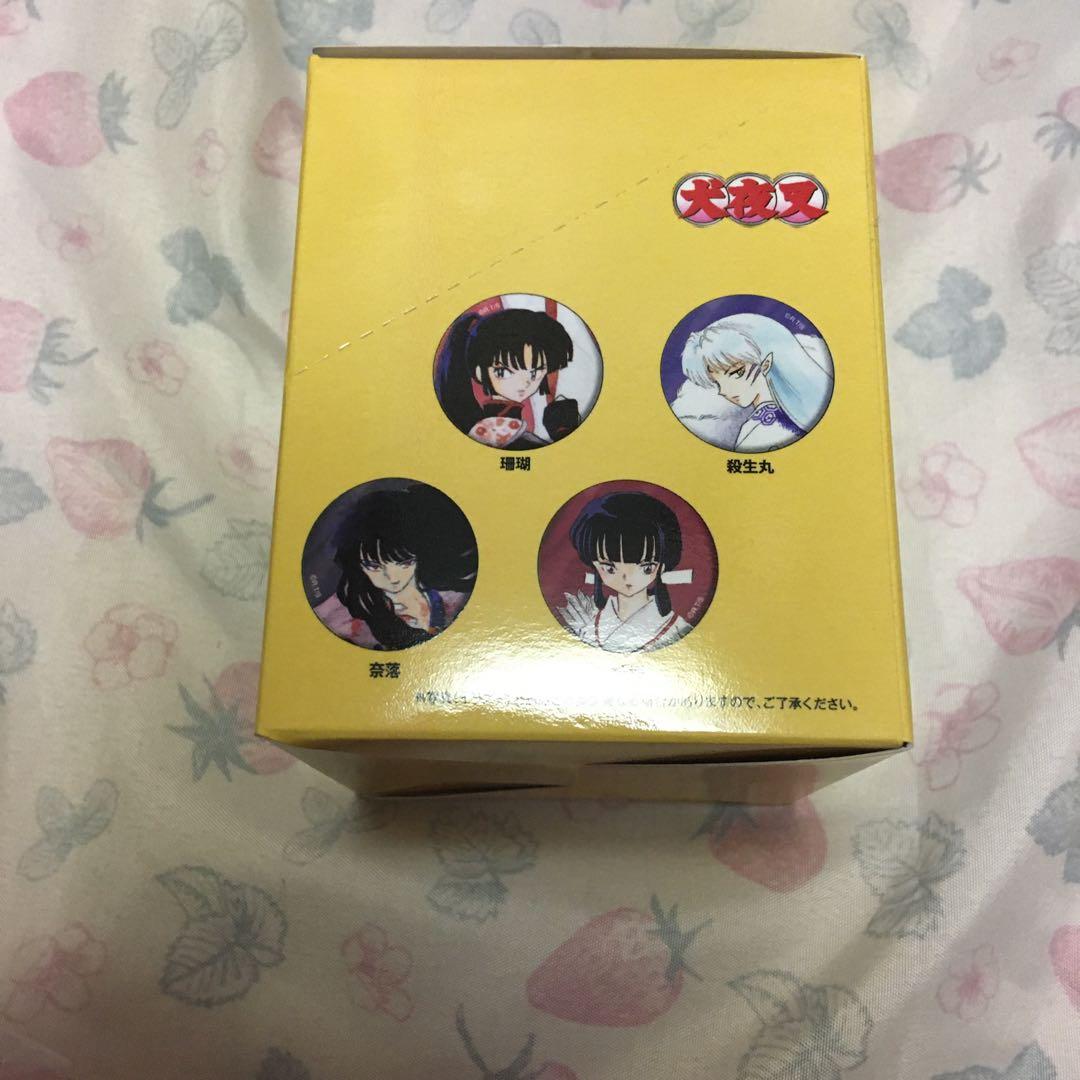 犬夜叉　トレーディング和紙缶バッジ　1BOX