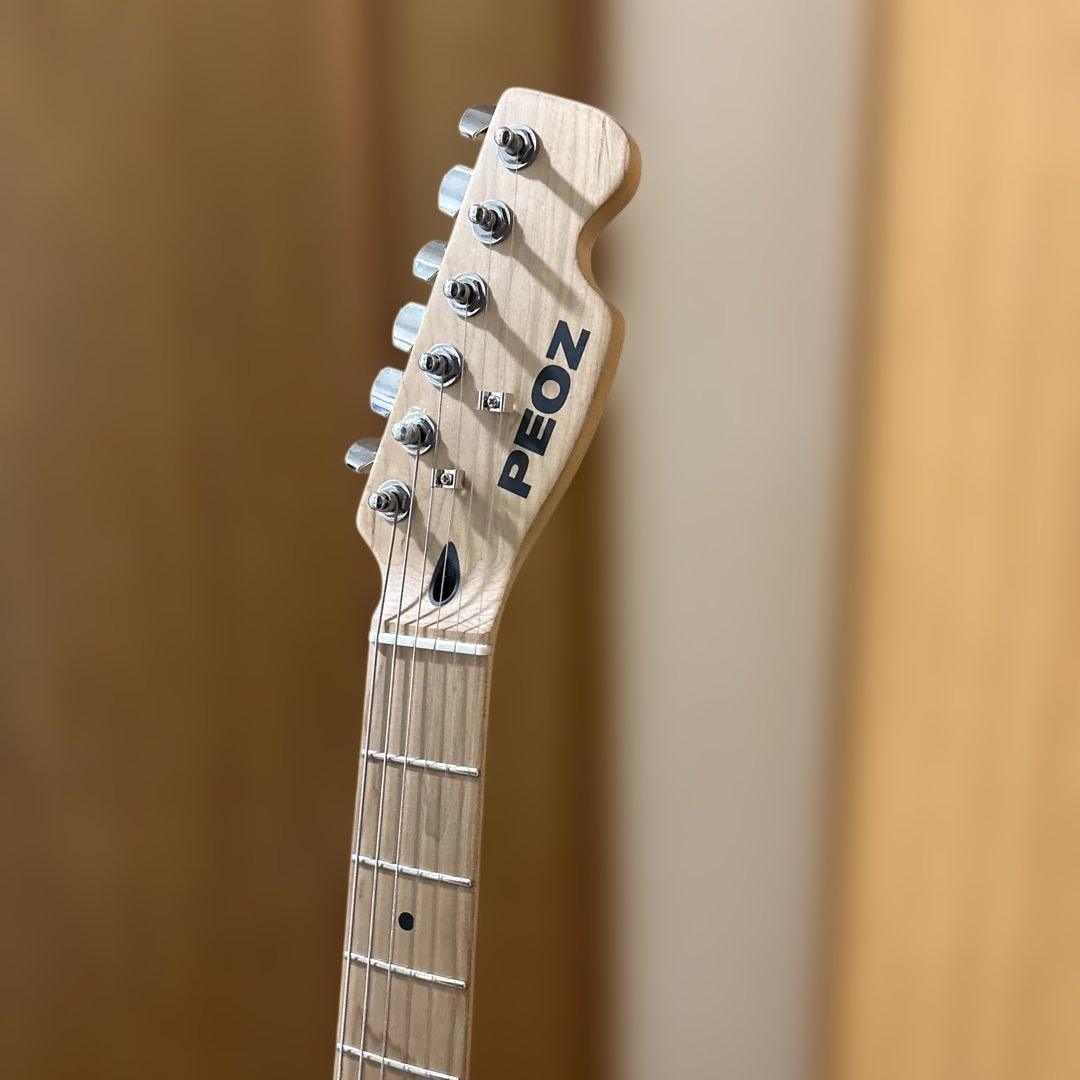 PEOZ ホワイト エレキギター