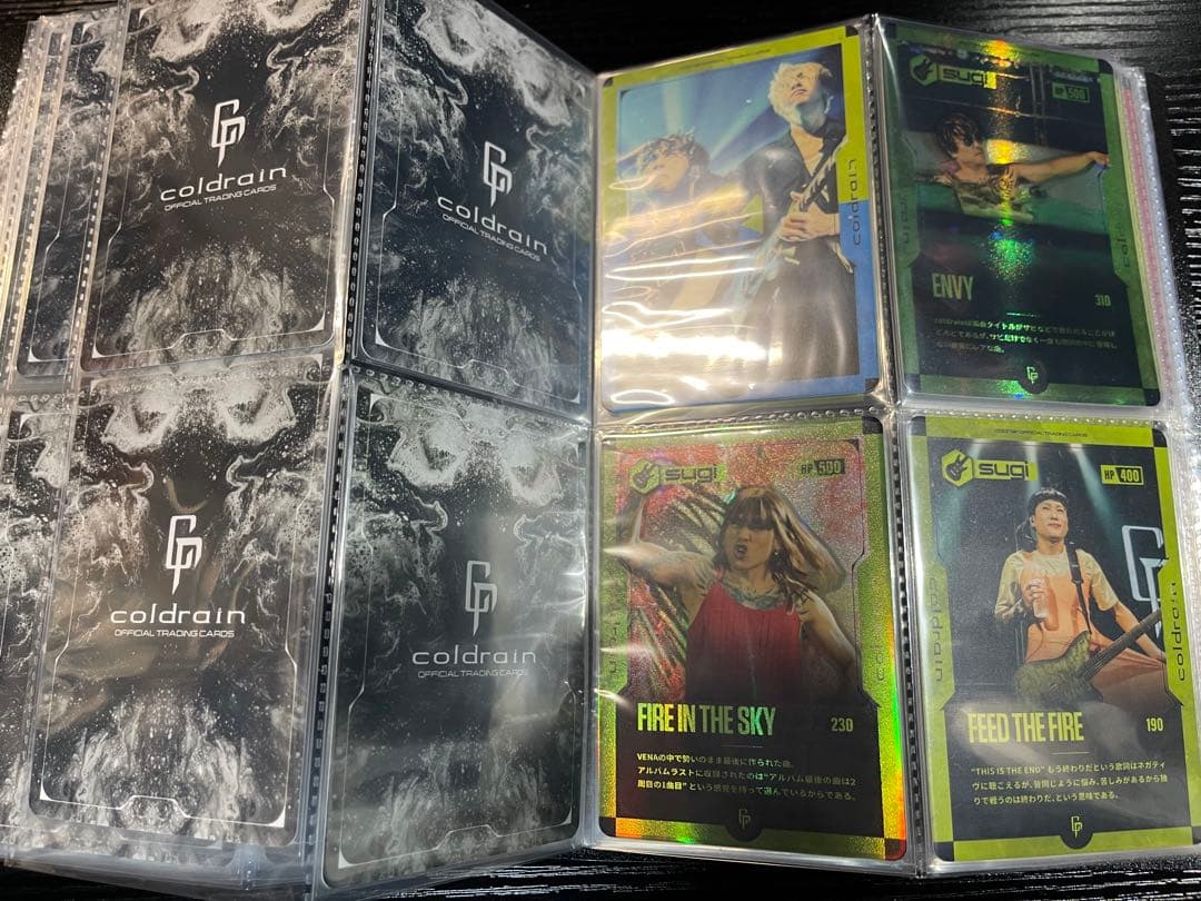 coldrain トレカ コンプセット