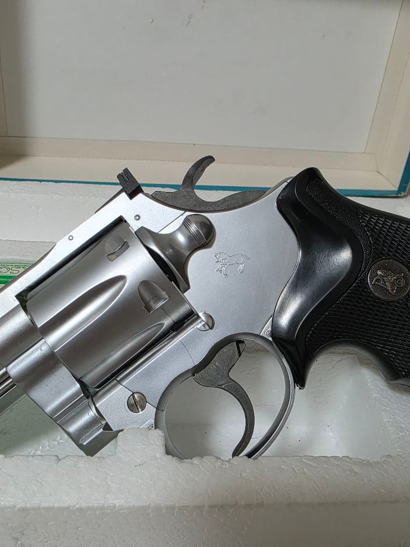 ⭐KSC モデルガン キングコブラ シルバー2.5インチ 未発火⭐