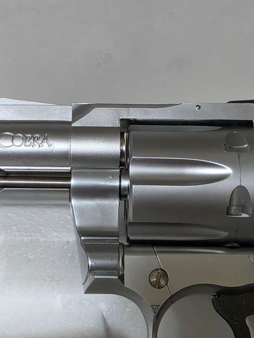 ⭐KSC モデルガン キングコブラ シルバー2.5インチ 未発火⭐