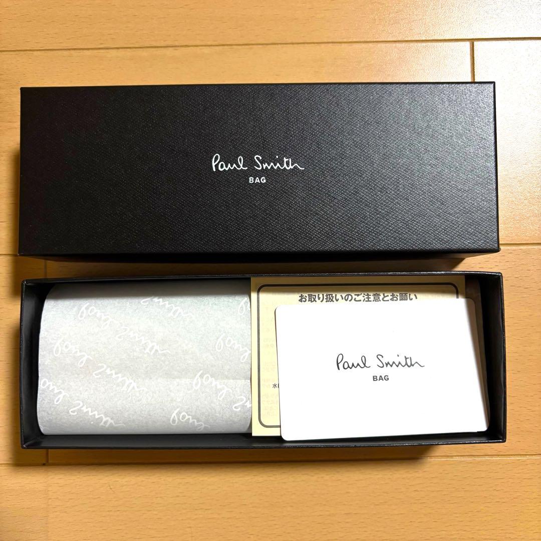 Paul Smith ジップストローグレイン　ペンケース　ほぼ未使用　黒　完売品