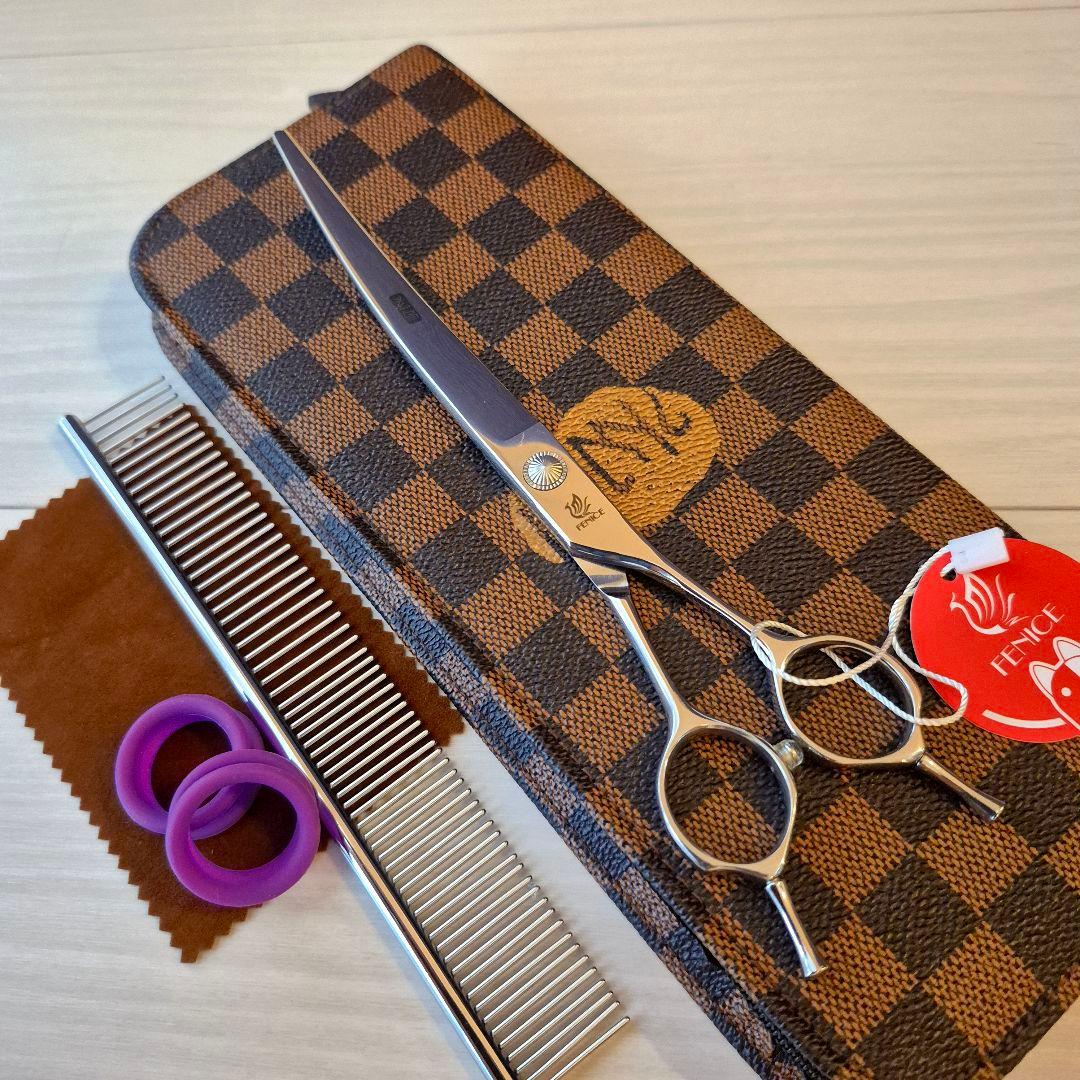 新品★フェニーチェ トリミングシザー2Pセット★カーブシザー&セニングシザー