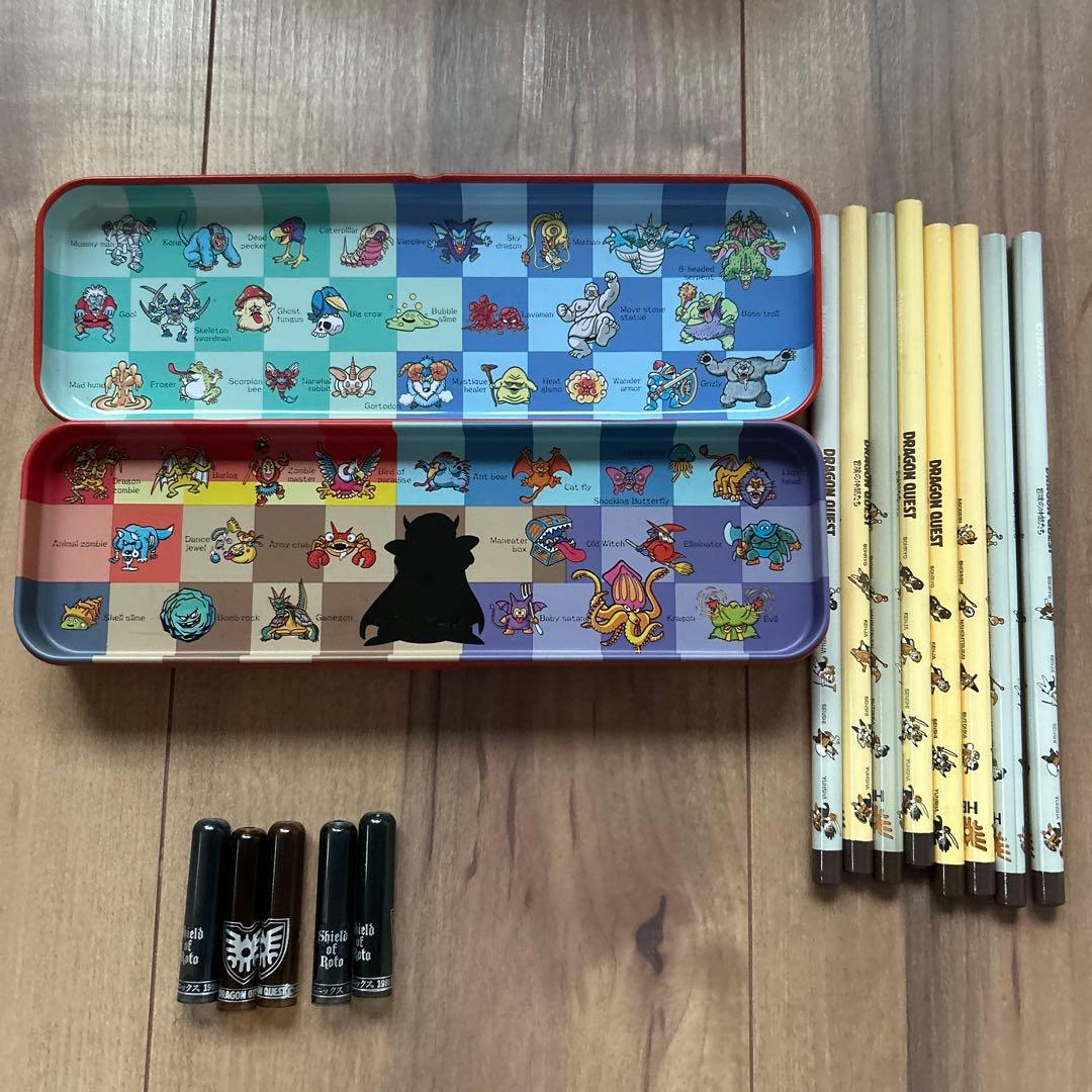 レア　未発売　エラー商品　ドラゴンクエスト　カンペン　筆箱　ペン　ケース