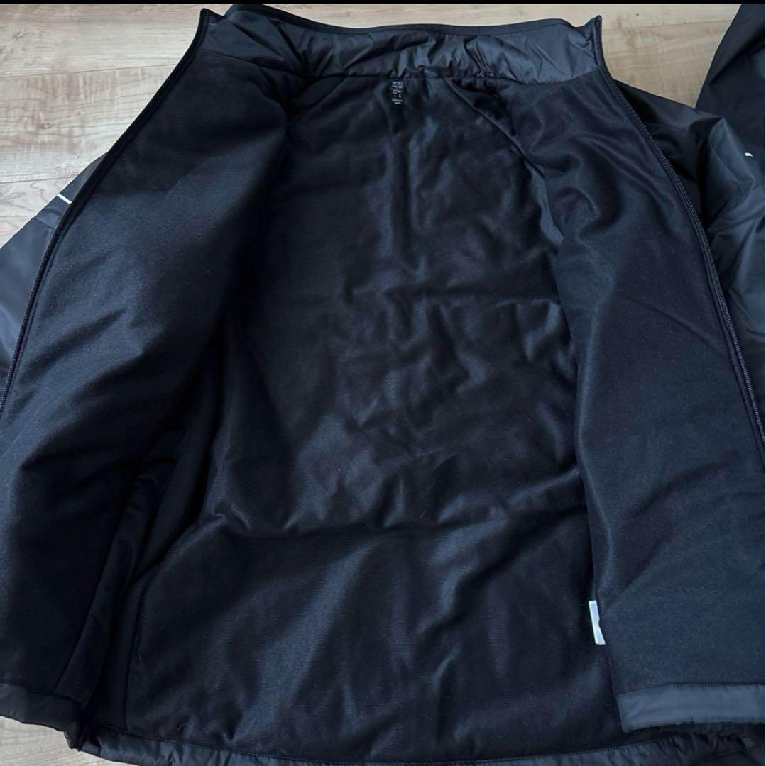 新品　アディダス　メンズ　中綿ウィンドブレーカー　上下セットアップ　黒　2XL