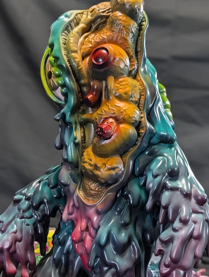 【テロン】ヘドラ内臓バージョン（モンスターマインドトイズ）ソフビフィギュア