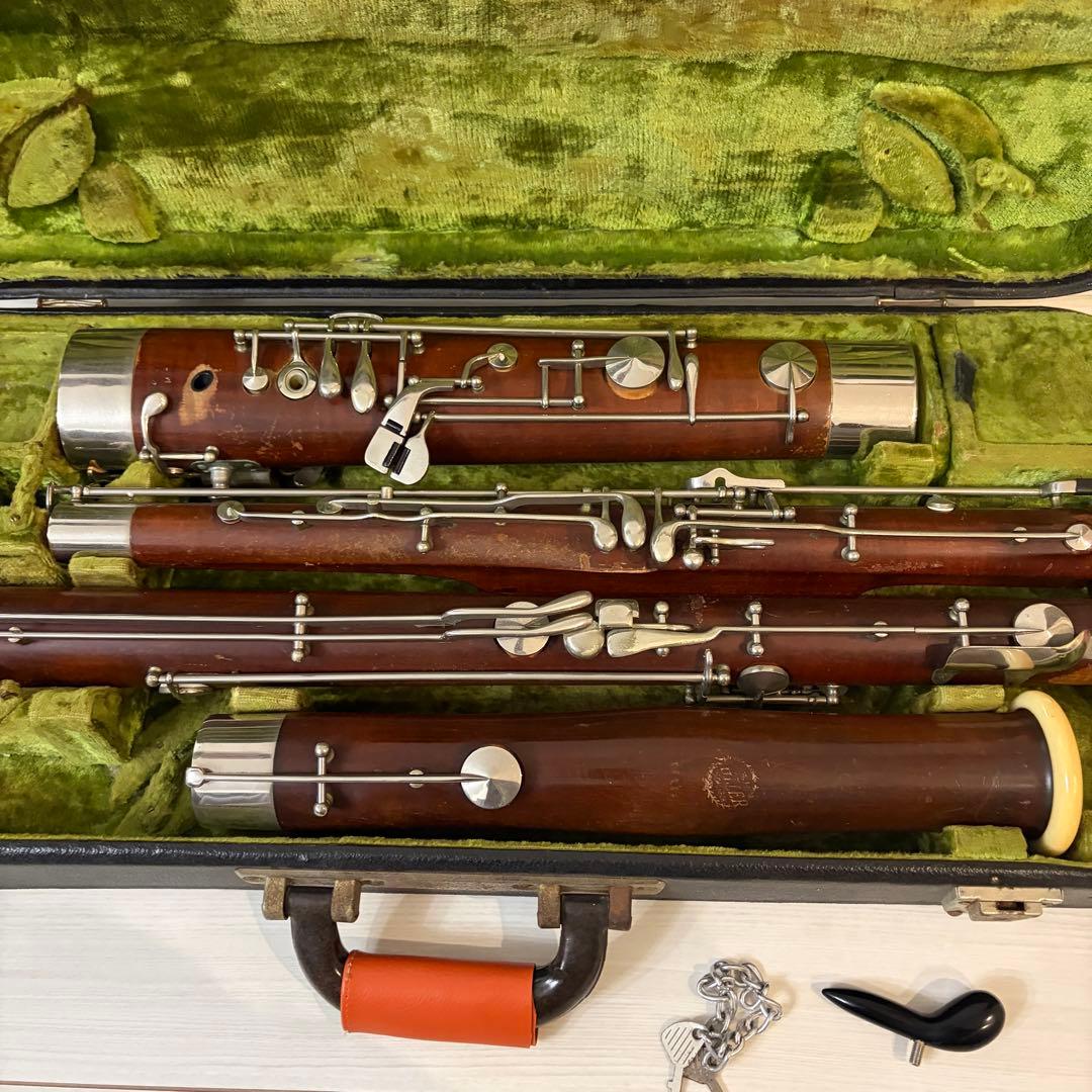 【調整済】Huller ドイツ製ファゴット Huller バスーン クルスペ