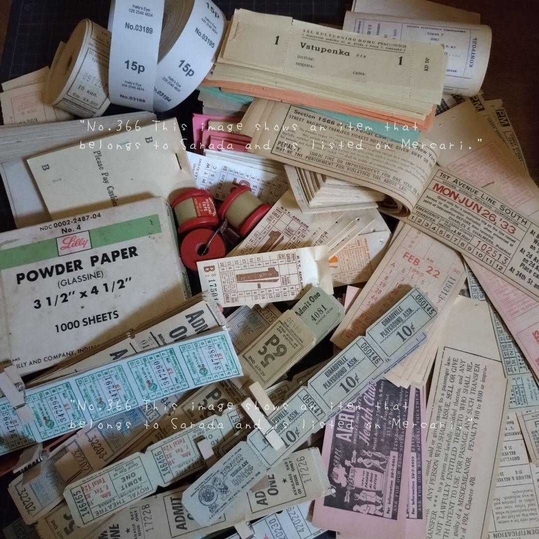 366　紙モノのまとめ売り①