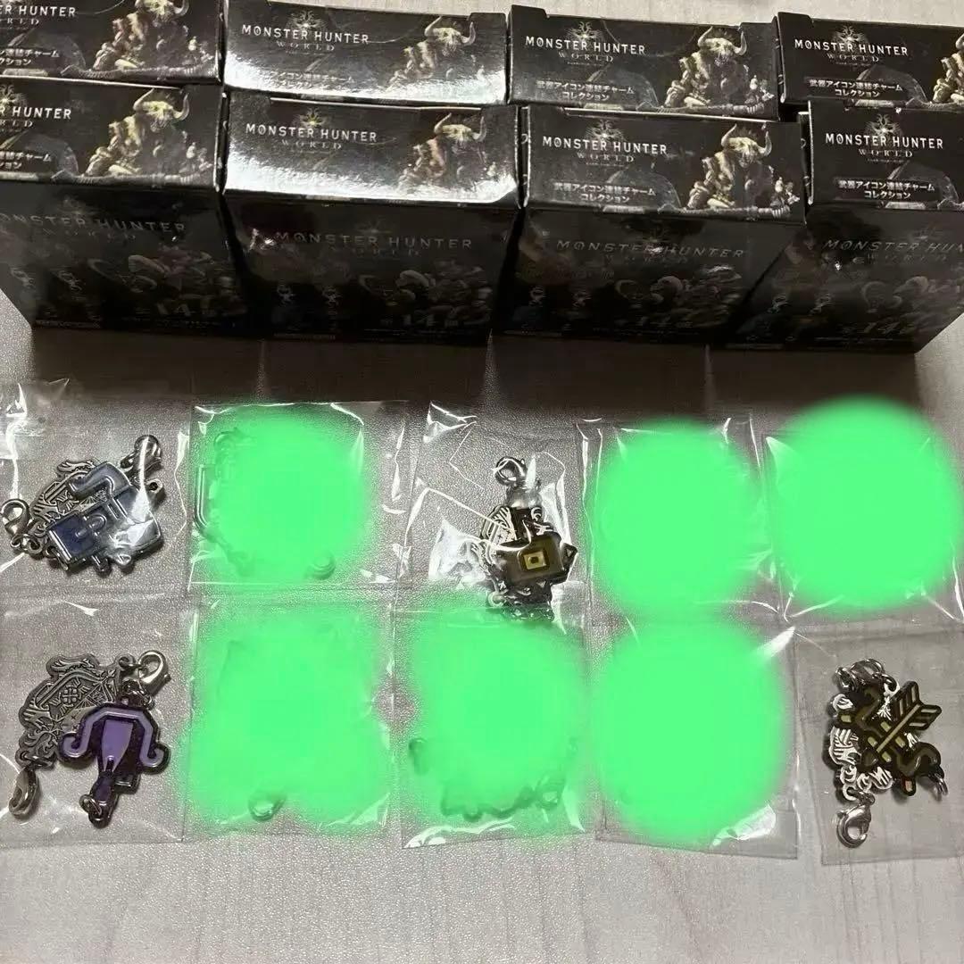モンスターハンターワールド 武器アイコン連結チャームコレクション 7種
