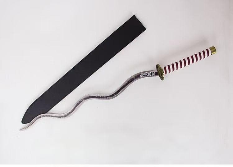 へび柱 日本刀 模造刀 居合刀 武士道 武蔵 鑑賞用 手鍛造打