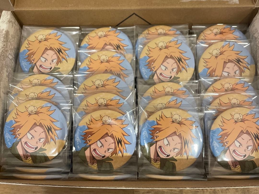 ヒロアカ　上鳴電気　缶バッジ 100個セット