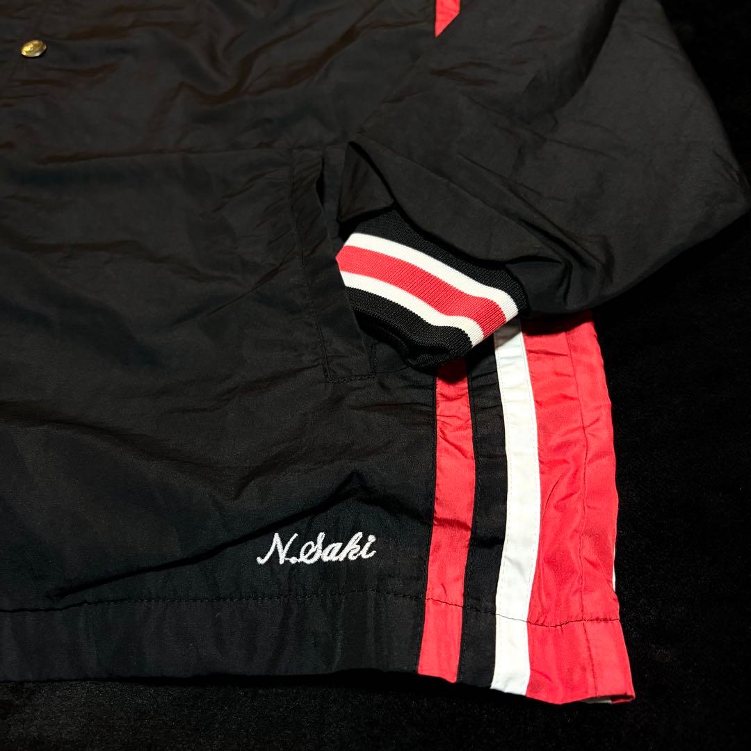 状態◎【asics／アシックス】ナイロンジャージ上下セット 刺繍ロゴ スポーツ