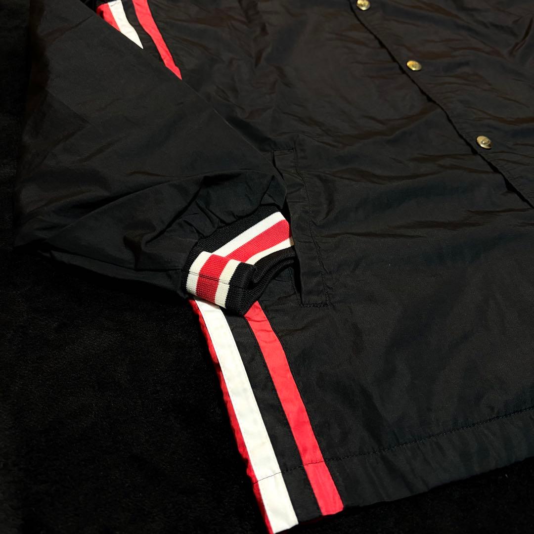 状態◎【asics／アシックス】ナイロンジャージ上下セット 刺繍ロゴ スポーツ