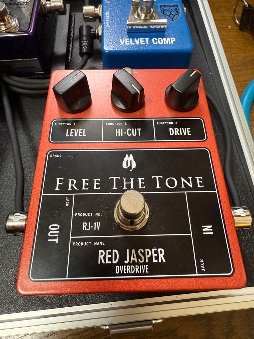 Free The Tone RJ-1V RED JASPER オーバードライブ