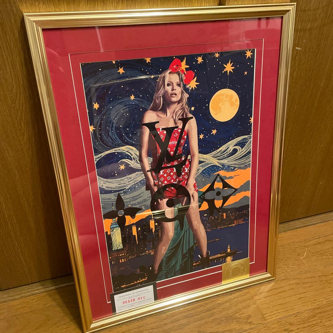 額込 世界限定100枚DEATH NYC アートポスター 現代アート 7
