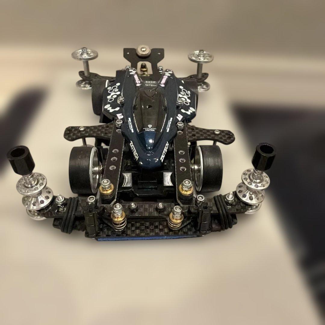 ミニ四駆 ブラック MSフレキ　完成品