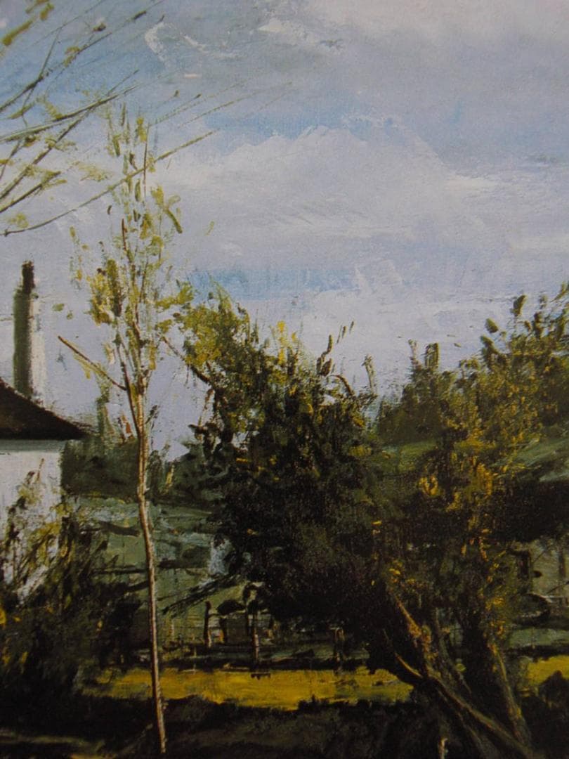 ベルナール・ビュッフェ「Sable,le vieux moulin」