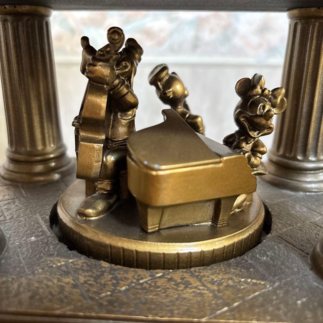 ミッキーマウス ブロンズ　オルゴール