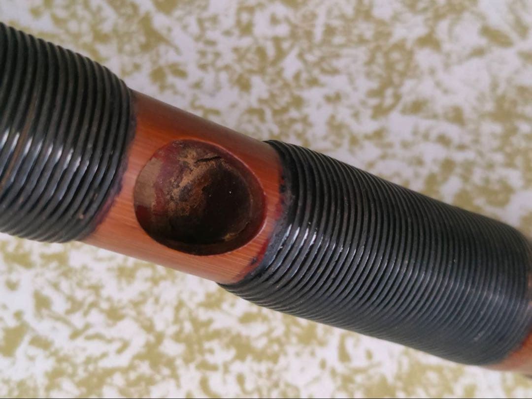 龍笛 本管 竹製 木箱付