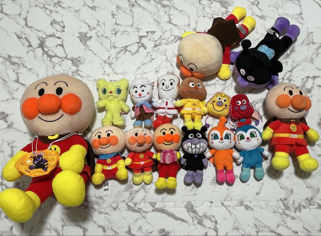 アンパンマン　ぬいぐるみ　15点セット