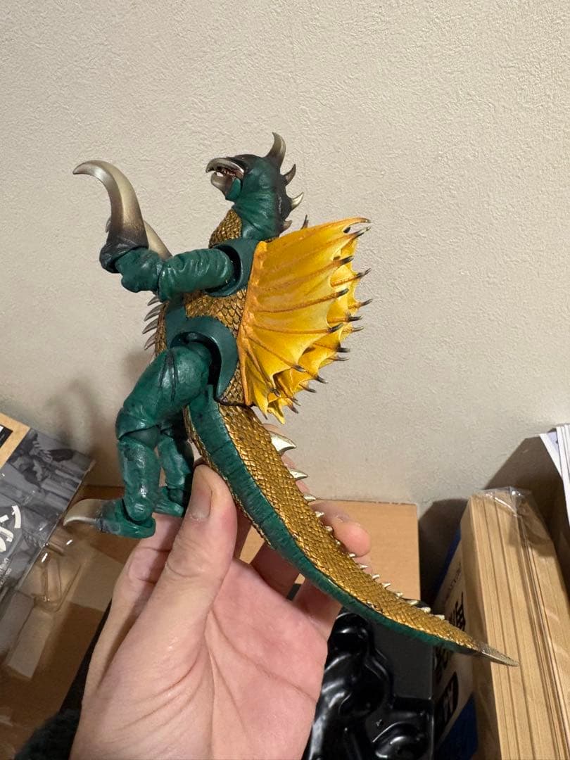 海洋堂 特撮リボルテック ガイガン ゴジラ フィギュア 12210 3