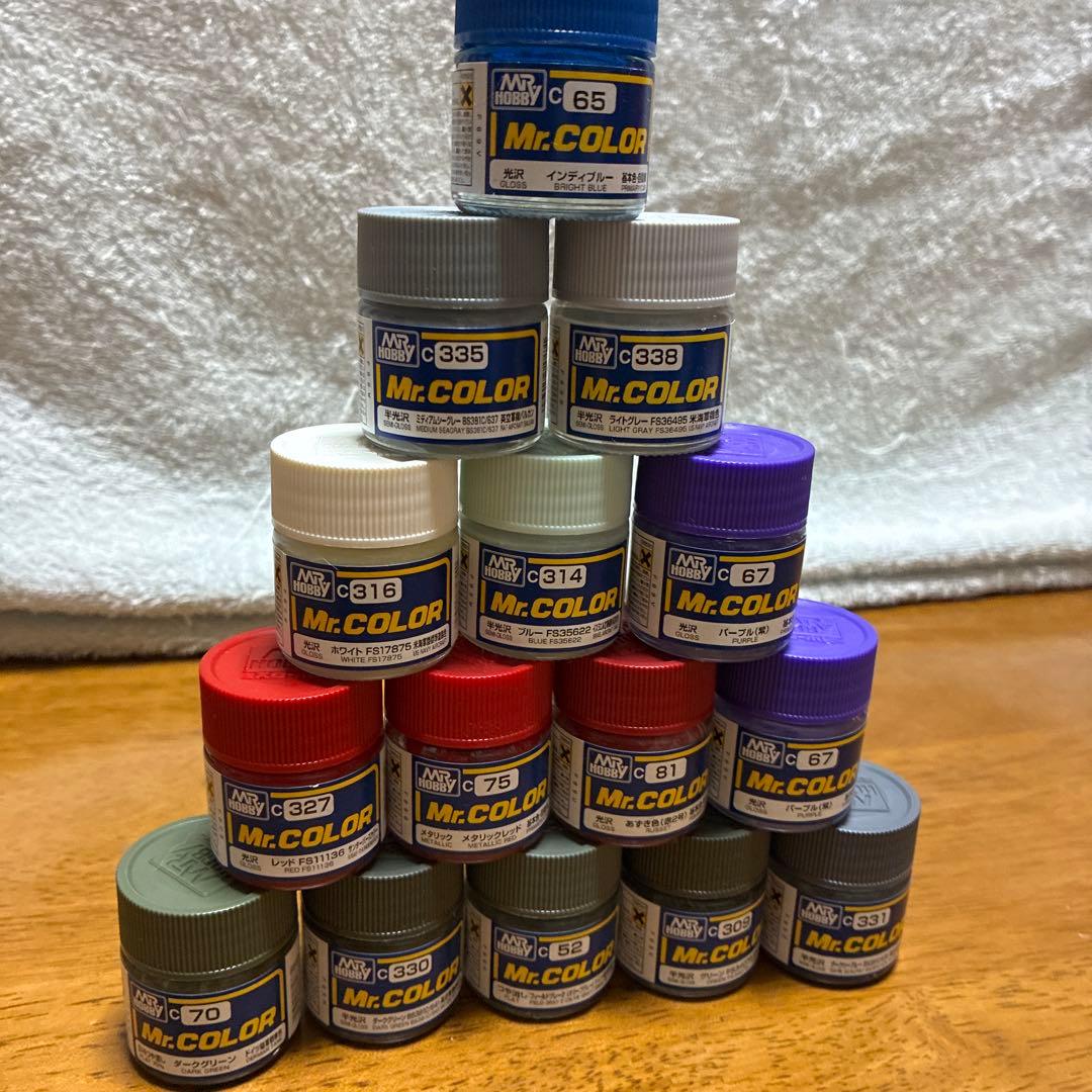 Mr.COLOR 15個まとめ売り15個(プラモデル塗料)