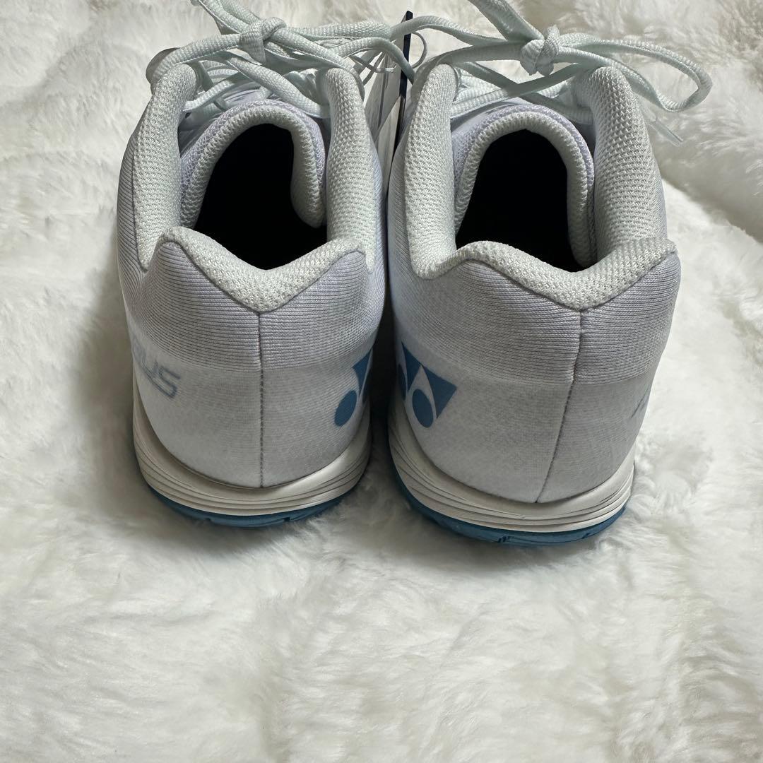 YONEX バドミントンシューズ エアラスZ ホワイト/ブルー