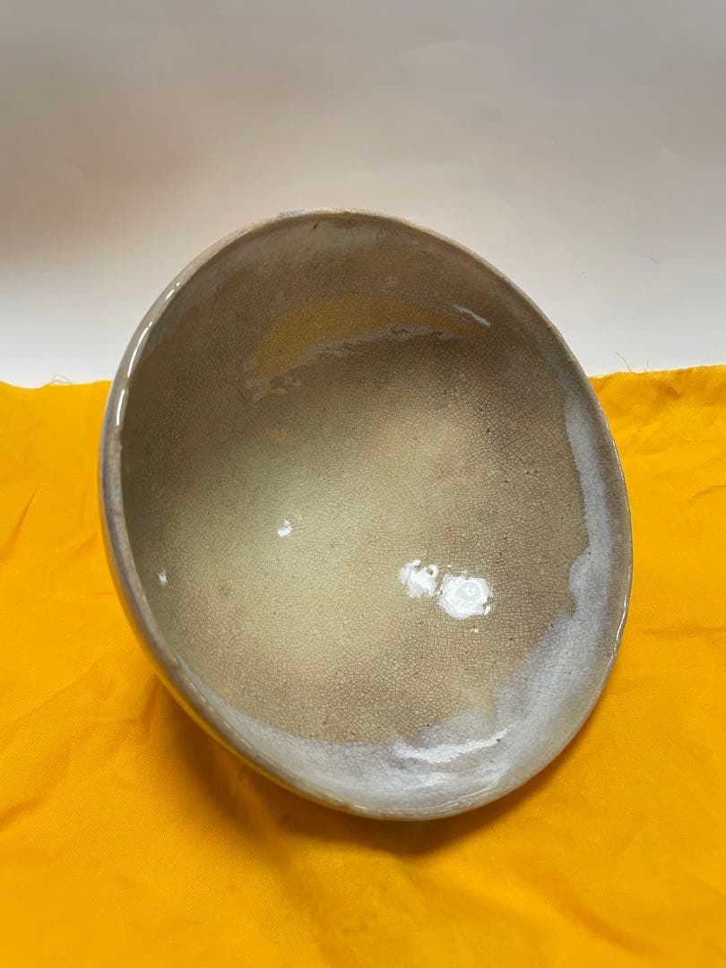 希少品 萩焼 人間国宝 第十三代 坂田泥華作 茶碗