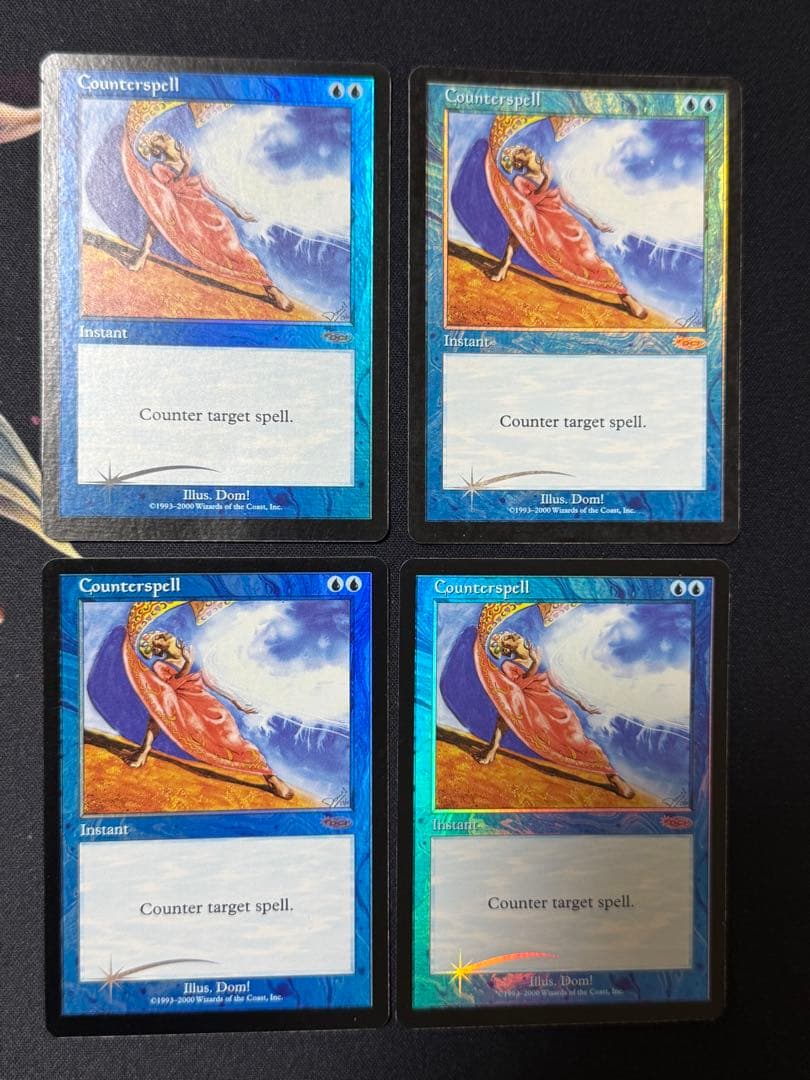 対抗呪文　プロモ　旧枠　FOIL 4枚