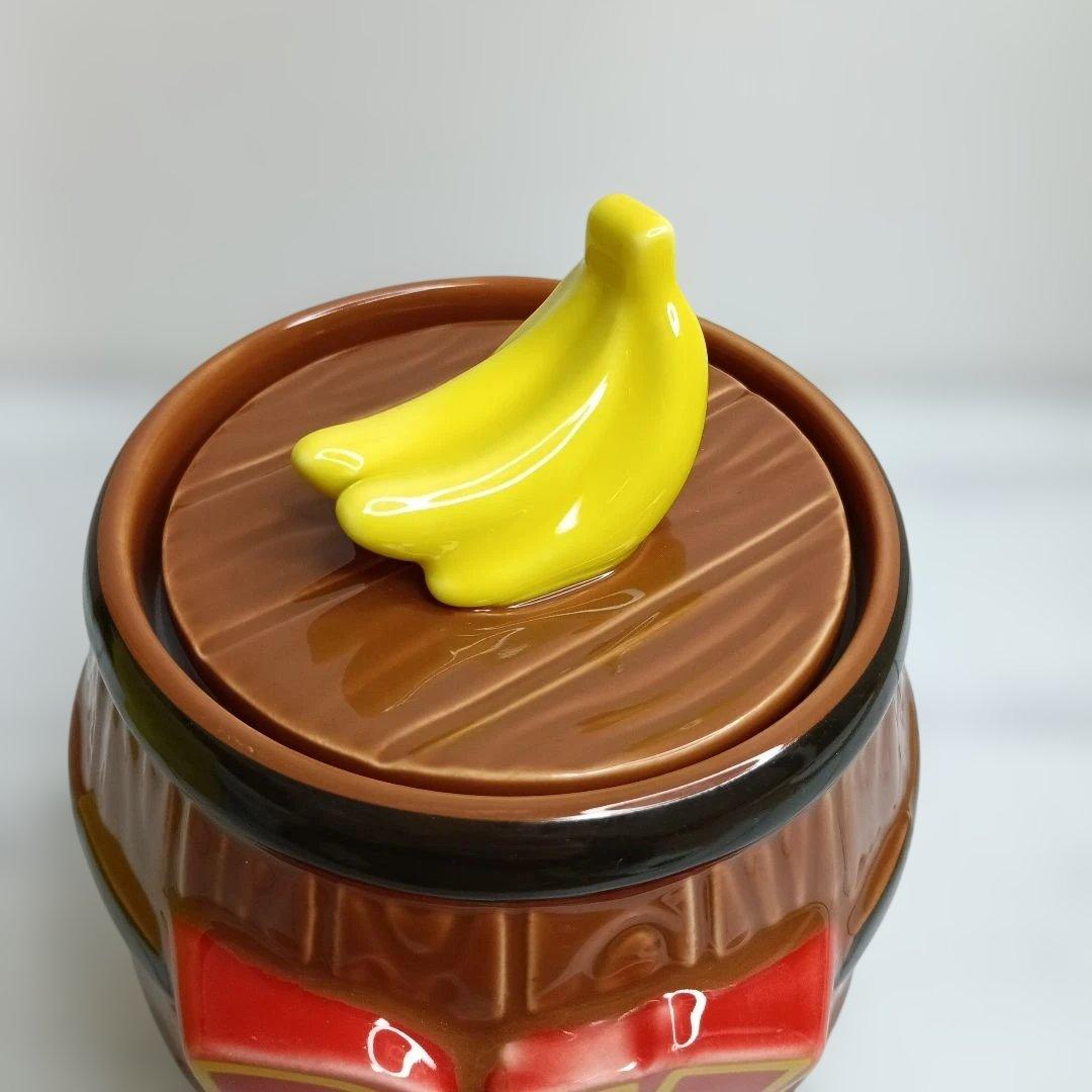 【ニンテンドーミュージアム購入】ドンキーコング バナナバレル収納容器