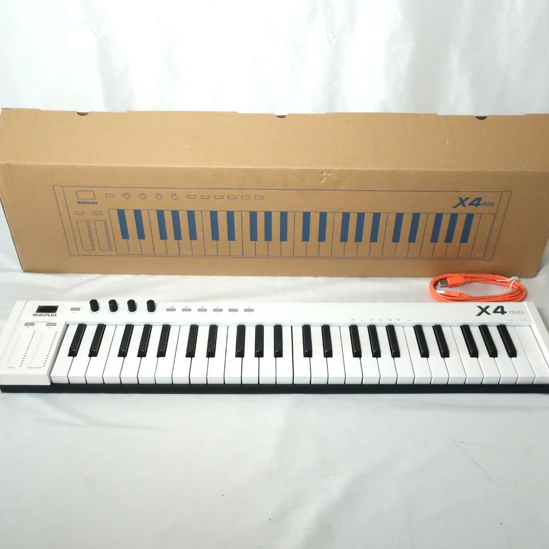 ほぼ未使用 MiDiPLUS X4mini MIDIキーボード 49鍵盤