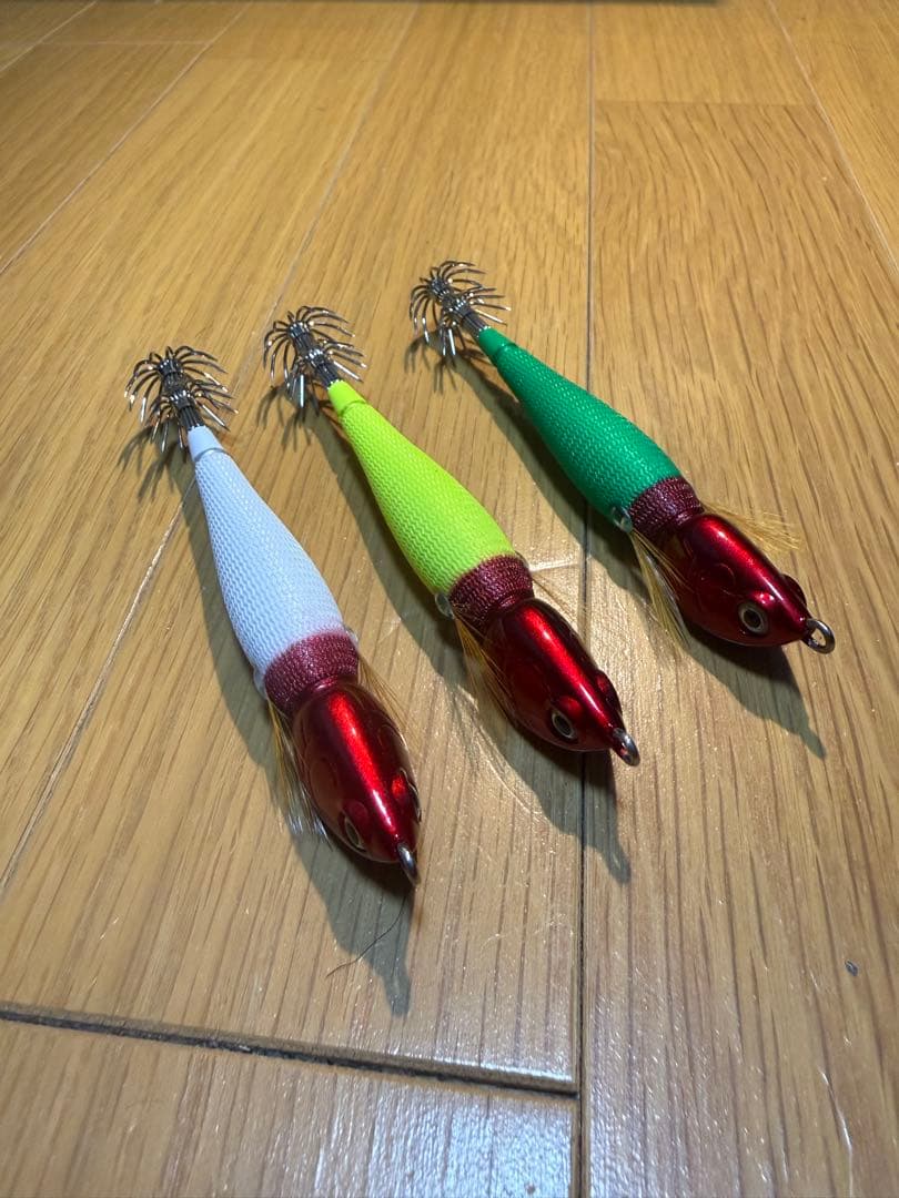 アニサキスッテ 25号 赤白 赤黄 赤緑 セット