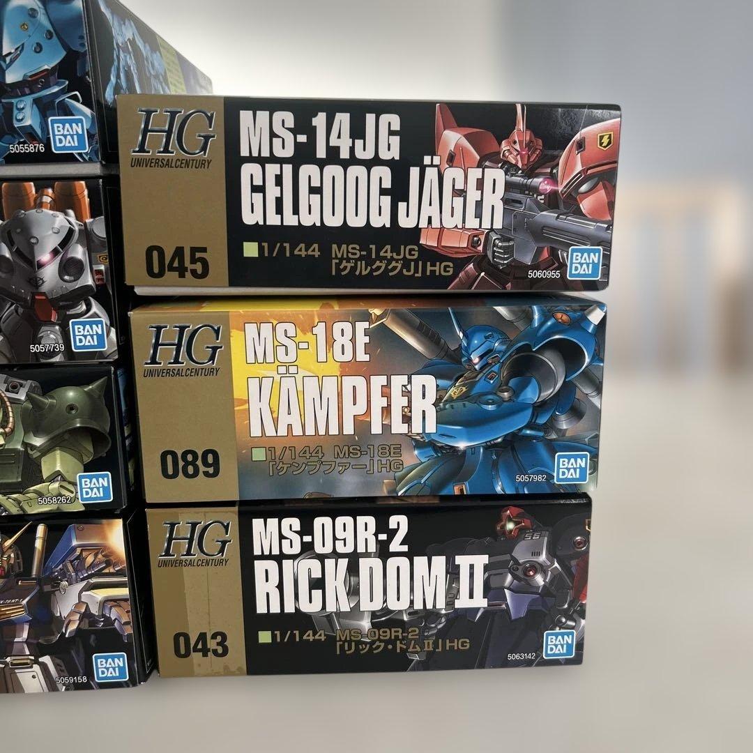 【ガンプラ】機動戦士ガンダムポケットの中の戦争HGシリーズセミコンプセットおまけ