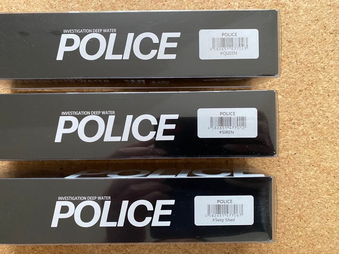 DRT POLICE クランクベイト 3色セット　米山悟