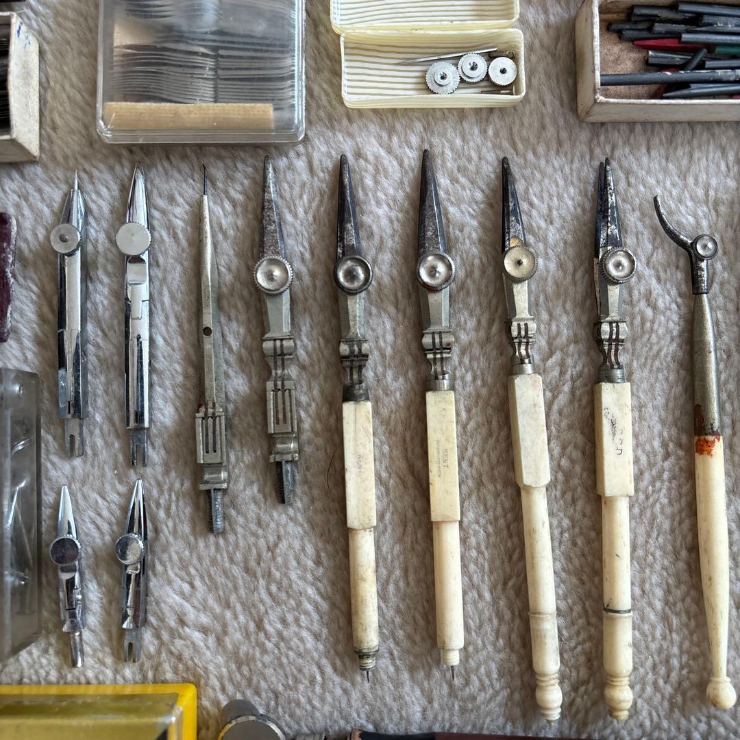 【ヴィンテージ】設計 製図 セット 昭和レトロ 一式