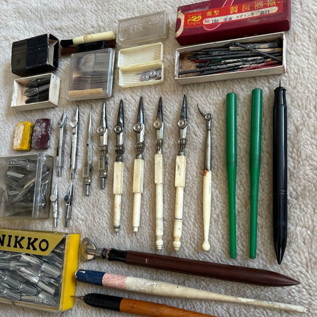 【ヴィンテージ】設計 製図 セット 昭和レトロ 一式