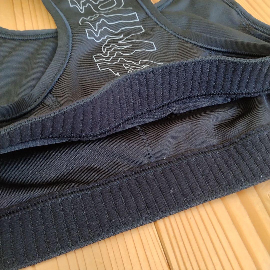 女子陸上ユニフォーム PUMA ブラック ブラトップ パンツのセット