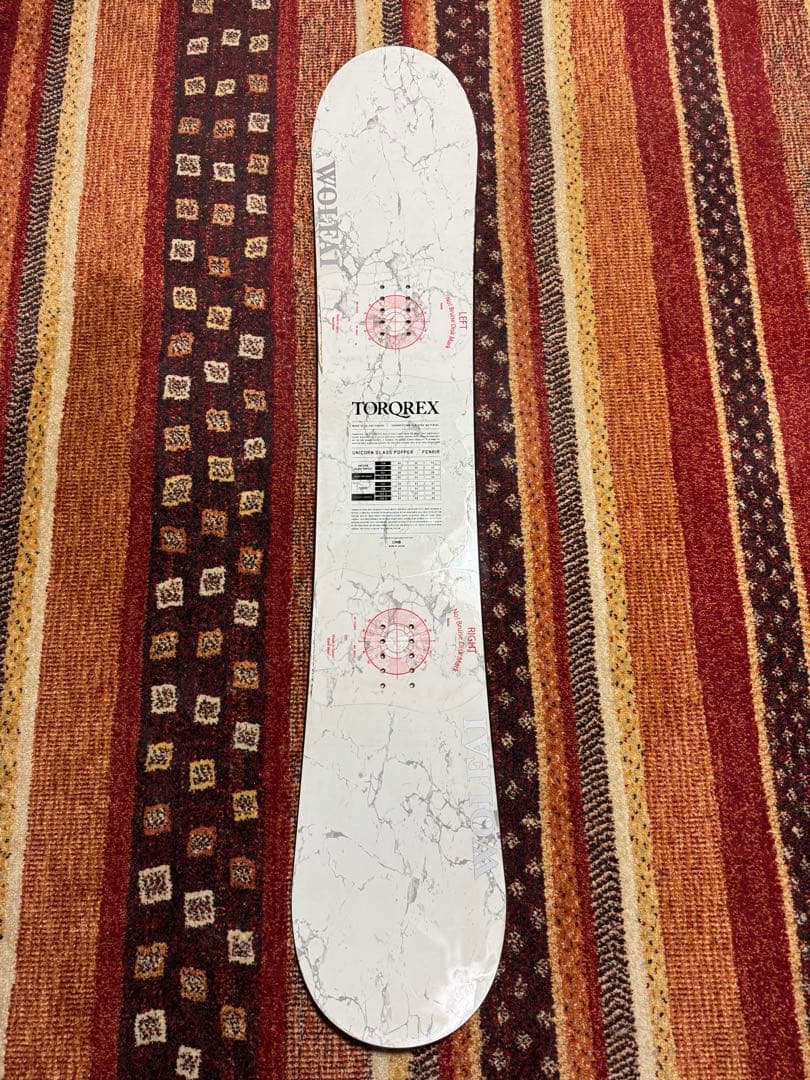 スノーボード TORQREX UNICON GLASS POPPER FENRIR 147cm