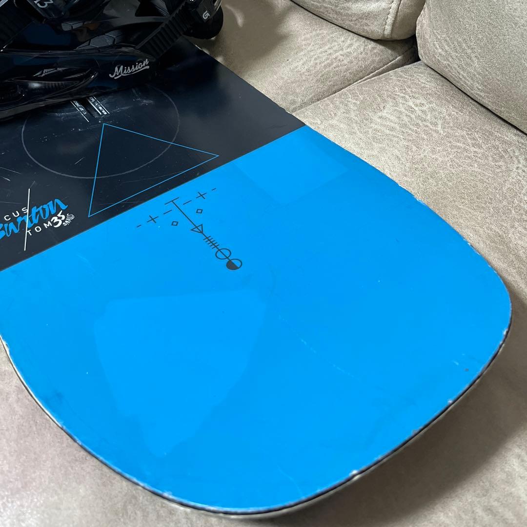 BURTON CUSTOM 135×BURTON MISSION SMALLS