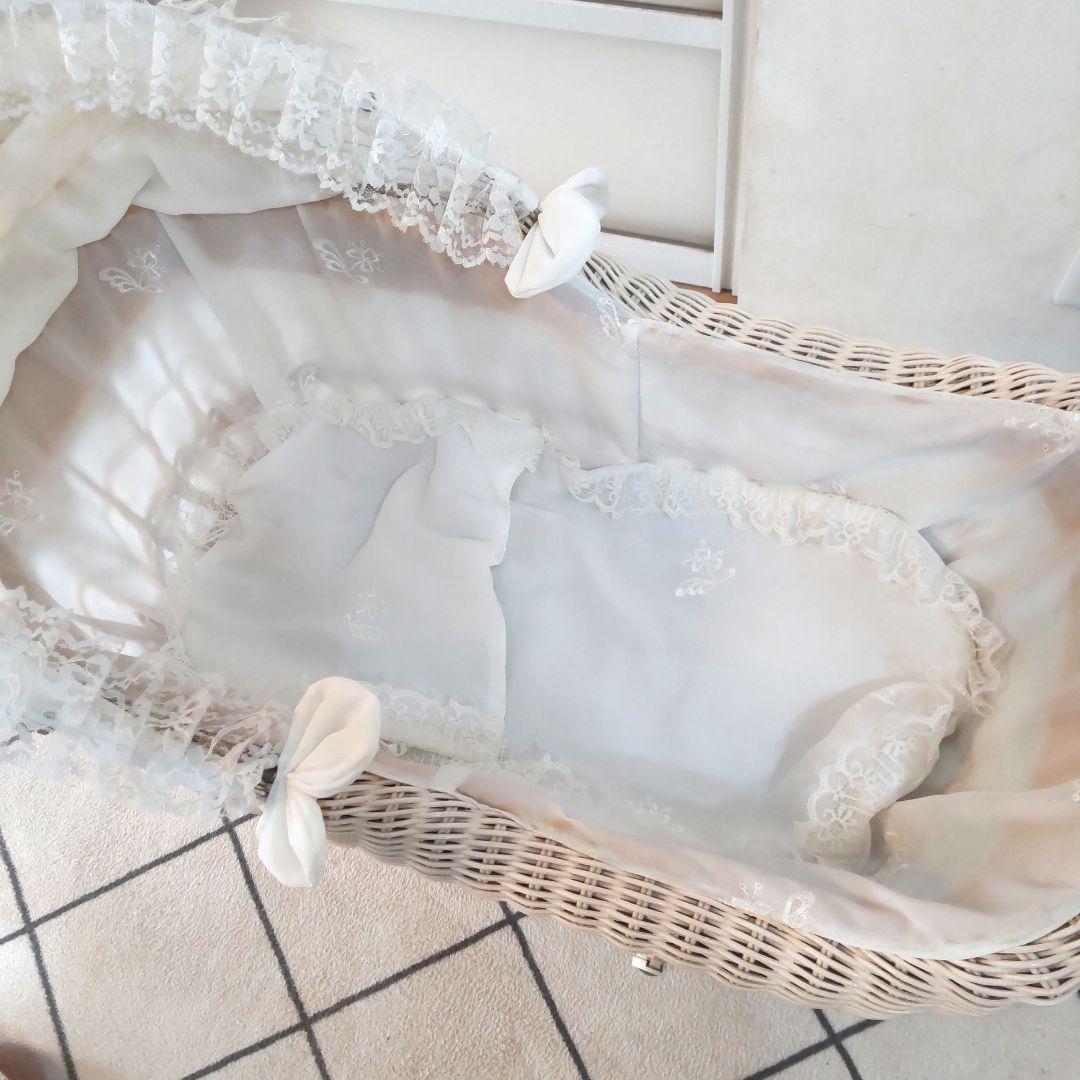 ドール用 乳母車 フランス ベビーカー アンティーク